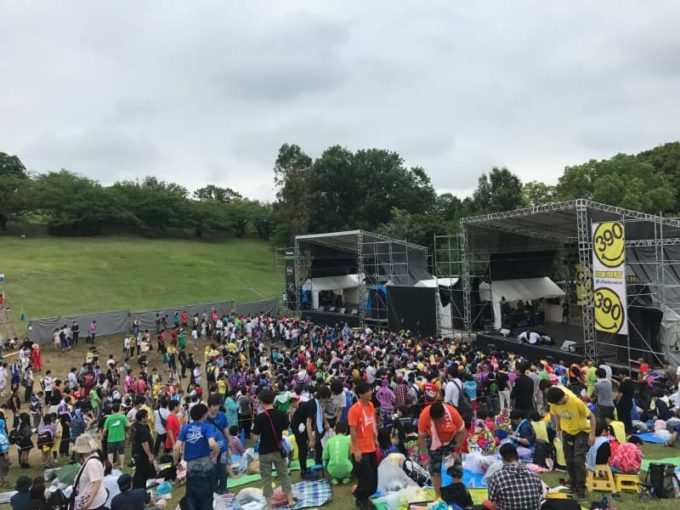 FREEDOM NAGOYA(フリーダム名古屋) 会場の大高緑地の様子