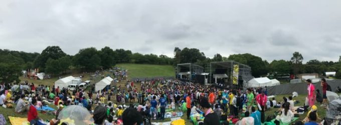FREEDOM NAGOYA(フリーダム名古屋) 会場の大高緑地の様子