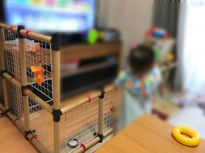 ベビーガードとして活用。