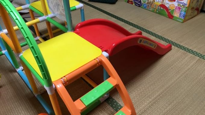 アンパンマン うちの子天才 カンタン折りたたみブランコパークDX