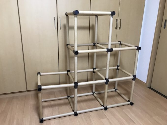 100均で作るジャングルジム