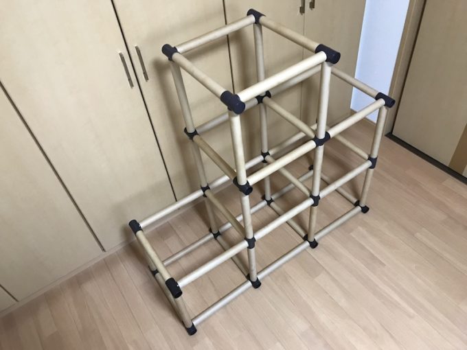 100均で作るジャングルジム