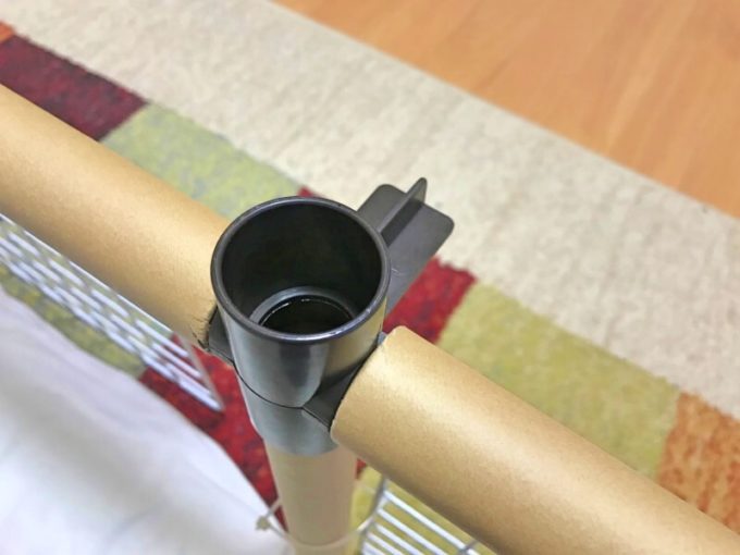 T型ジョイントの突起は外側に向けよう!