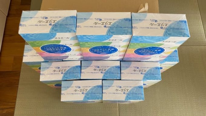 ふるさと納税 返礼品のティッシュ