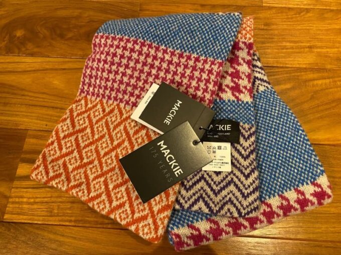 LOFTMAN（ロフトマン）の福袋の中身 MACKIEのマフラー