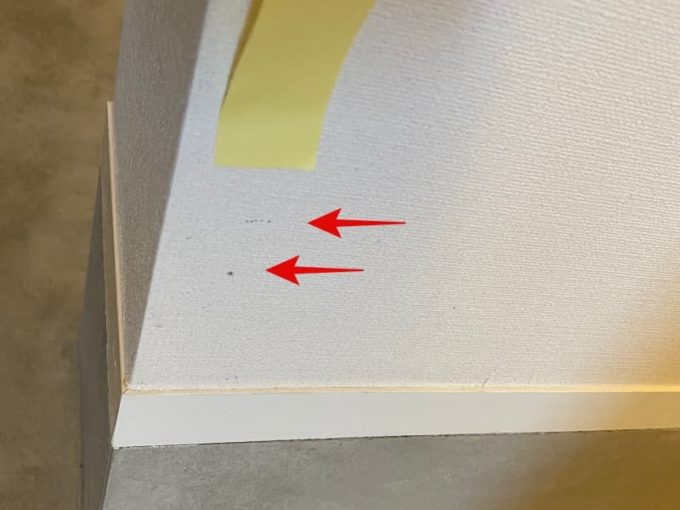 新築 施主検査のチェック箇所 クロス(壁紙)の傷