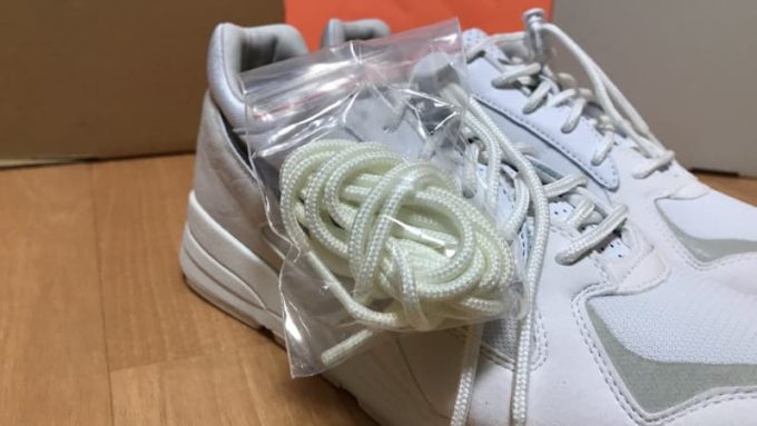 NIKE AIR SKYLON 2 FEAR OF GOD(ナイキ エアスカイロン2 フィアオブゴッド)の靴ひも
