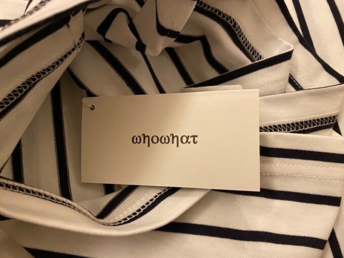 NOA'S ARKの福袋の中身 WHOWHATの5X Tシャツ