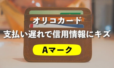 オリコカードの支払い遅れで信用情報にAマークが登録されないようにする方法