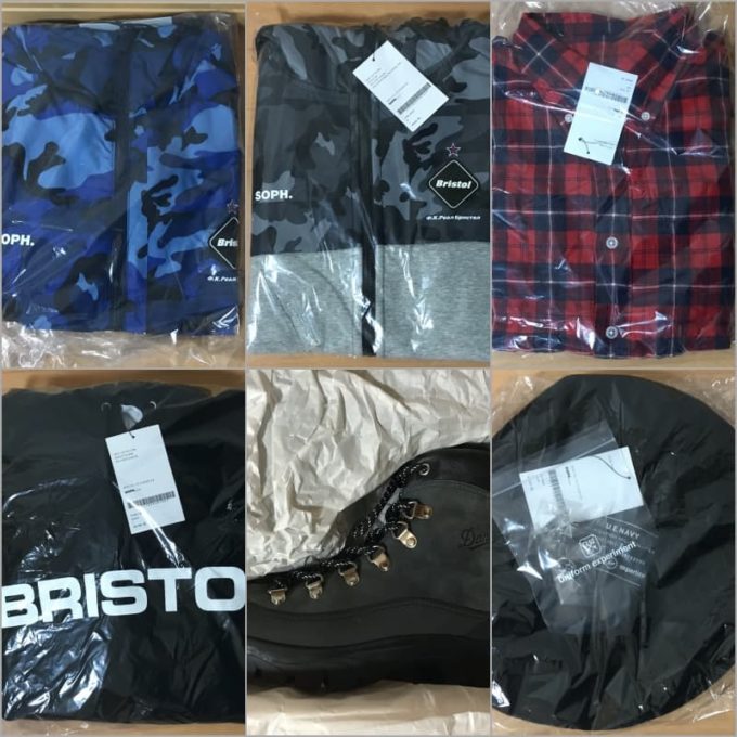 SOPH・F.C.Real Bristol・uniform experimentの福袋の中身