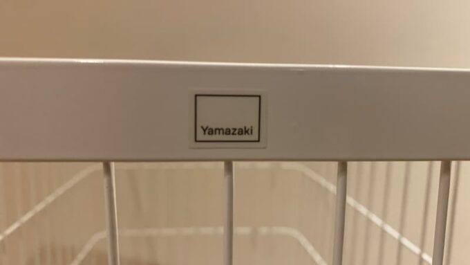 山崎実業の洗濯かご tower